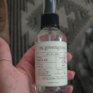M. greengrass Beach Air Dry Oil Spray - For Body, Face & Hair - New!